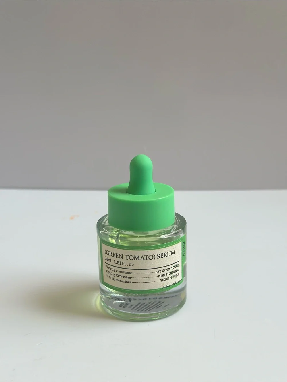 (Green Tomato) Serum – Lightweight Antioxidant Face Serum (Light Green)